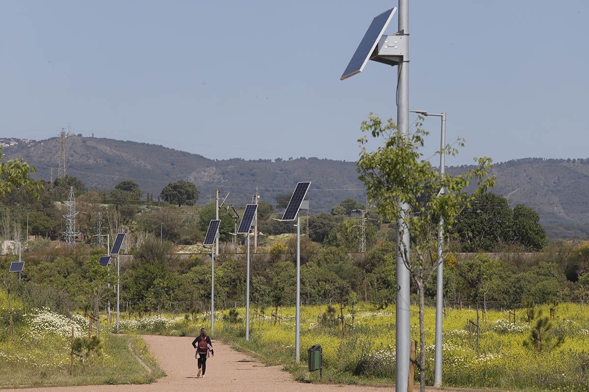 El Parque de Levante de Córdoba avanza en su finalización