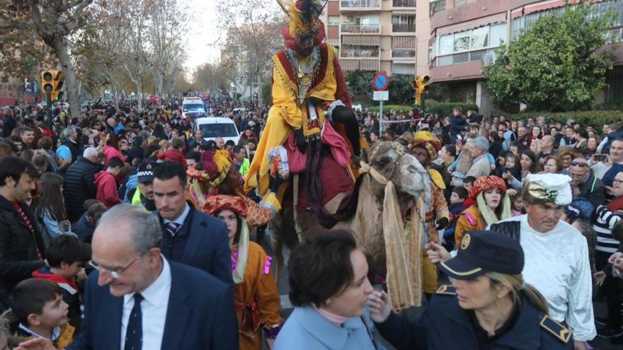 Horario e Itinerario Cabalgata de Reyes Magos de los distritos de Málaga 2024: Centro, Este, Ciudad Jardín, Palma,  Bailén-Miraflores, La Cruz del Humilladero, Carretera de Cádiz, Churriana, Campanillas, Puerto de la Torre, Teatinos