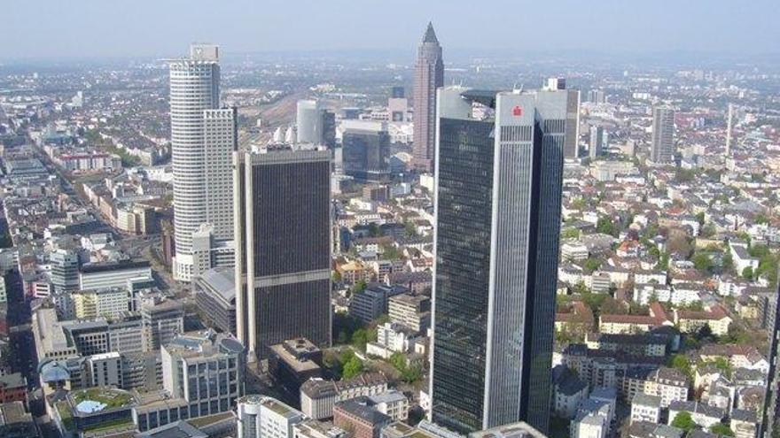 La ciudad alemana de Frankfurt.