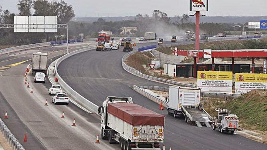 Sis anys de restricció a l&#039;N-II per als vehicles de gran tonatge