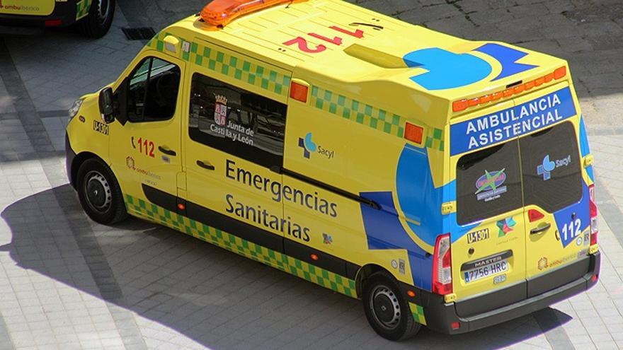 Herida grave al chocar el vehículo que conducía contra una pared en Soria