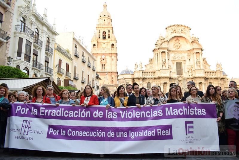 Concentración en Murcia para protestar por la sentencia a 'La Manada'