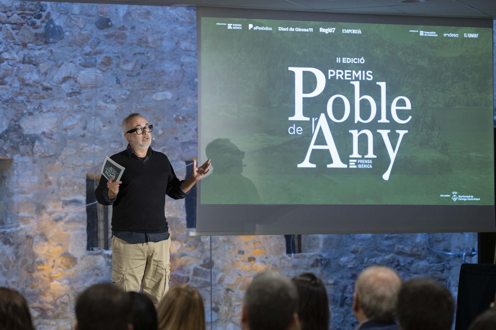 Les imatges dels Premis Poble de l’Any 2024 al Castell de Calonge