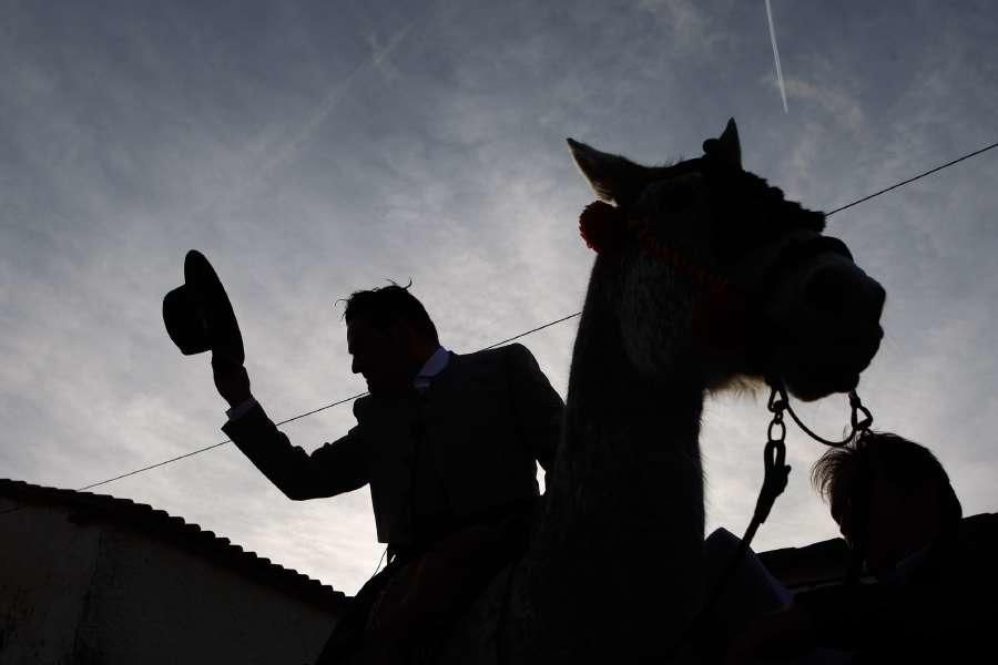 Carrera de Gallos en Fresno de la Ribera