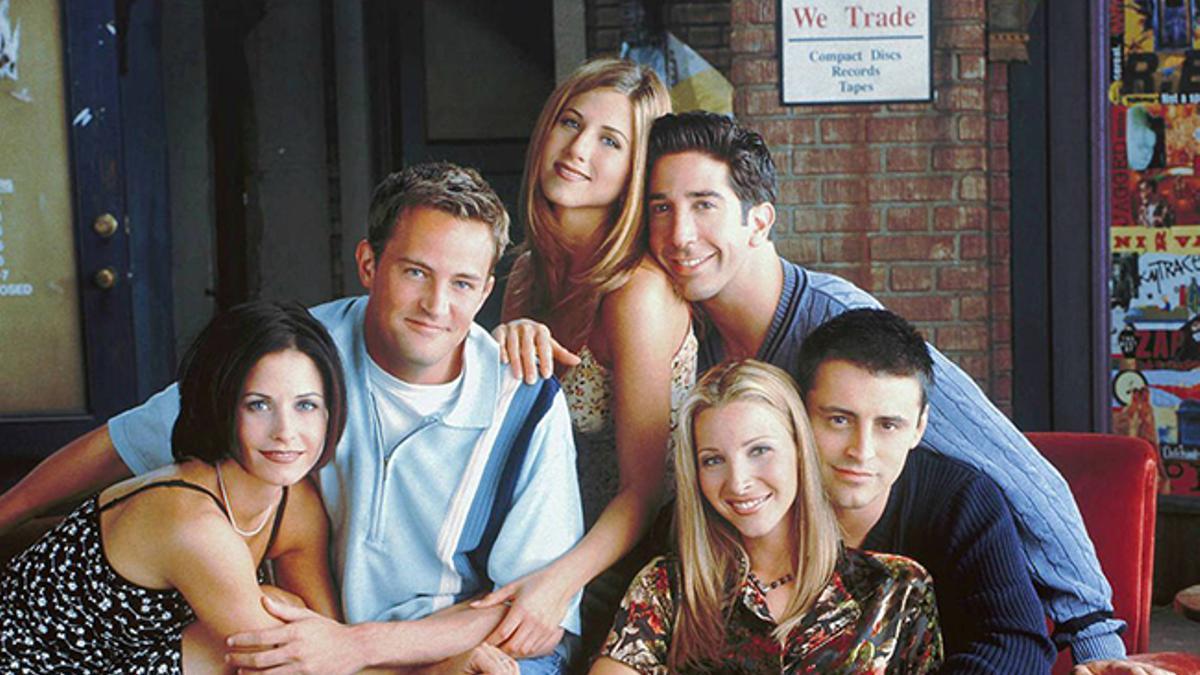 El reparto de la serie Friends