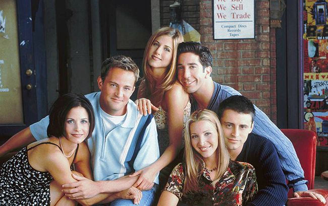 Los seis protagonistas de 'Friends'.