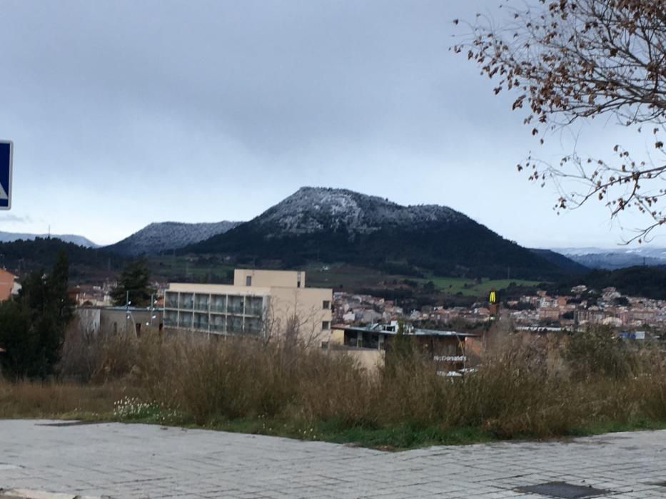 La neu enfarina el Bages i el Moianès