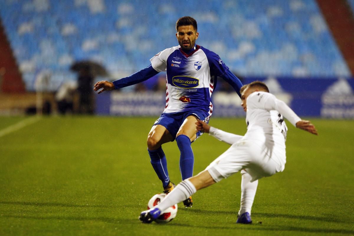 El Ebro se bate contra el Valencia en un partido de Copa de Rey