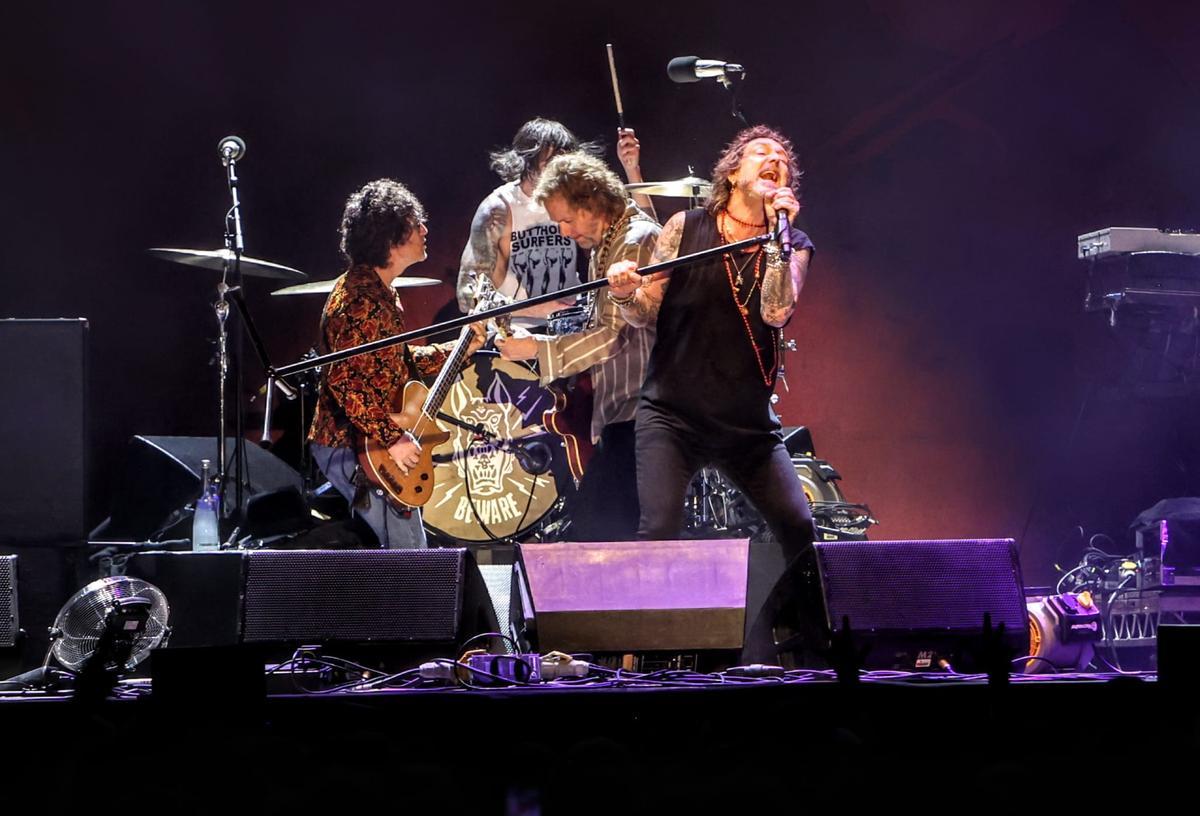 El rock de The Black Crowes conquista Alicante en Área 12