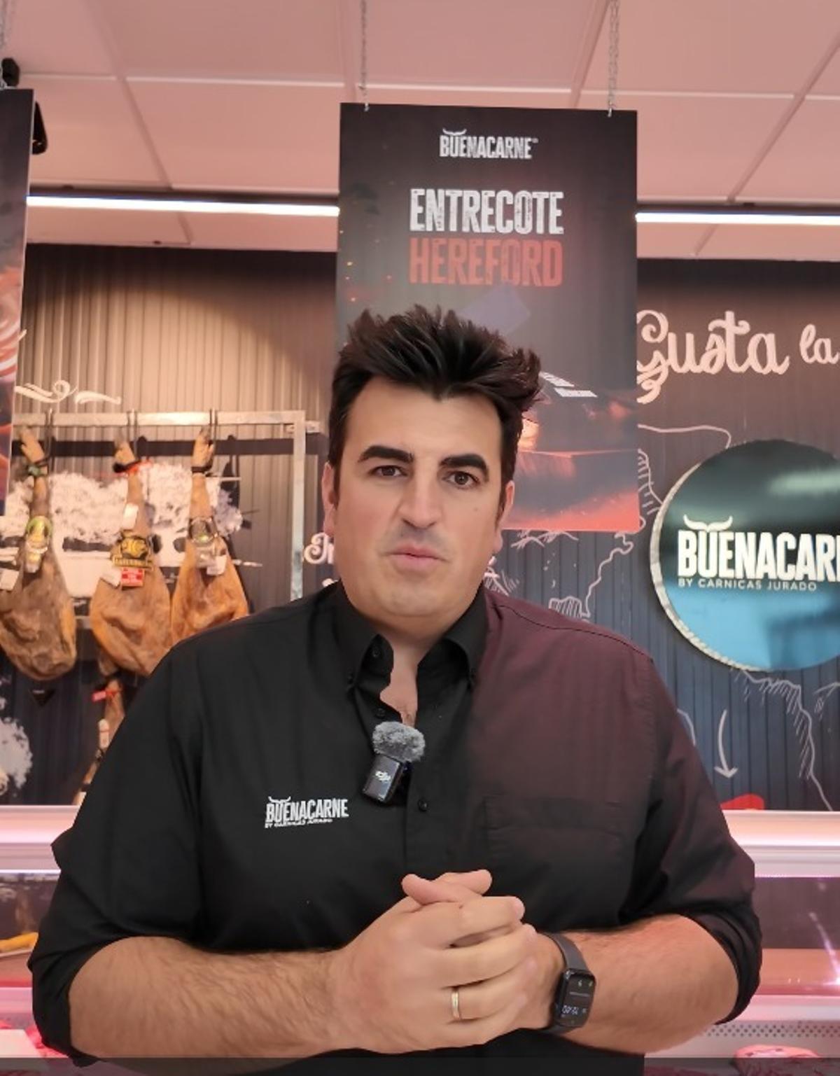 Jesús Jurado, CEO de Buenacarne.