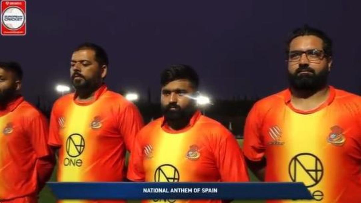 Se viraliza el video de la selección española de cricket
