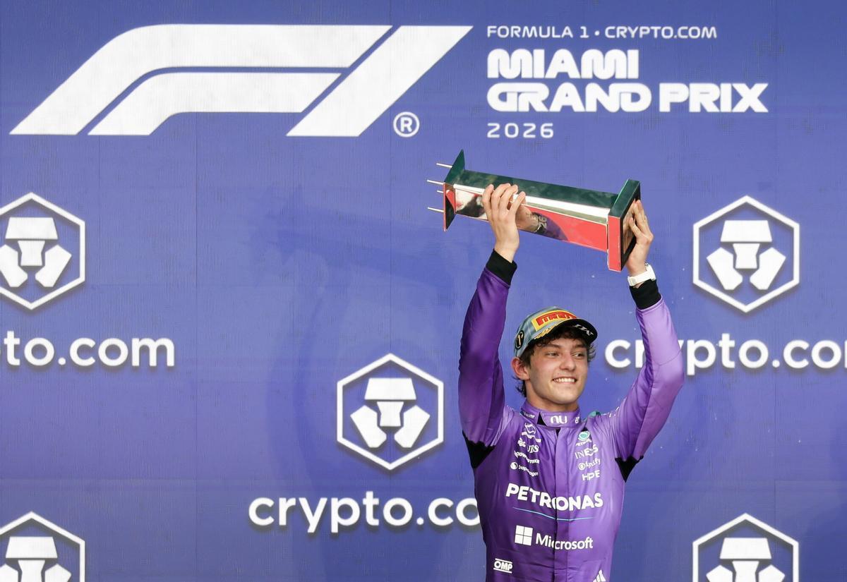 Kimi Antonelli iguala a Senna y Schumacher con tres poles y victorias consecutivas en Miami — image 6