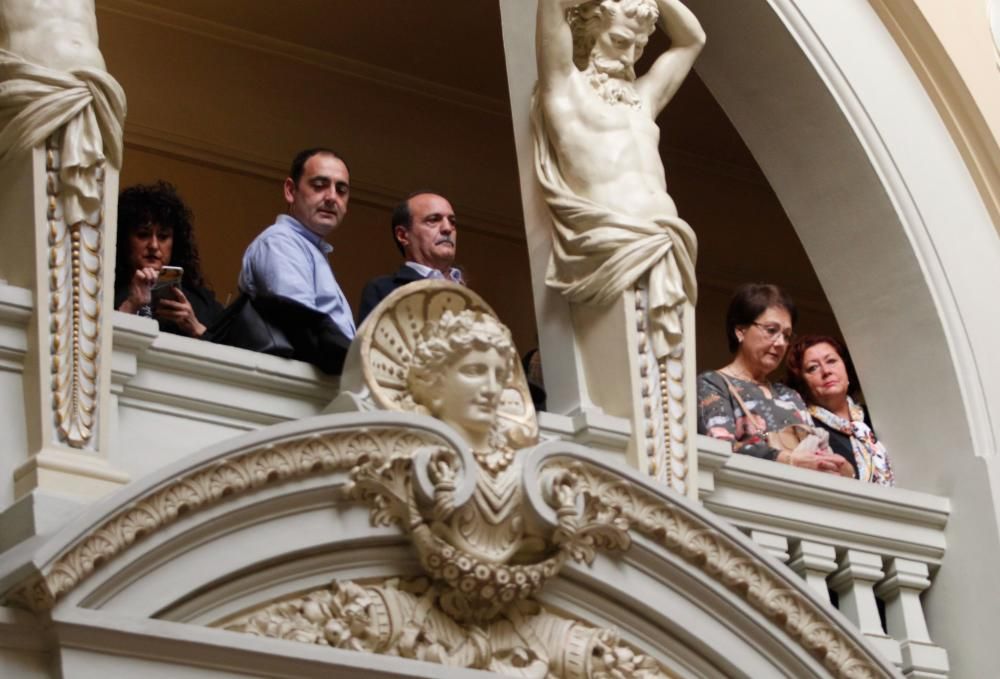 40.º aniversario de la Carta Magna en el Parlamento asturiano