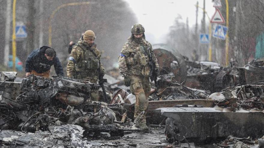 Soldados ucranianos, en una imagen de archivo en Ucrania.