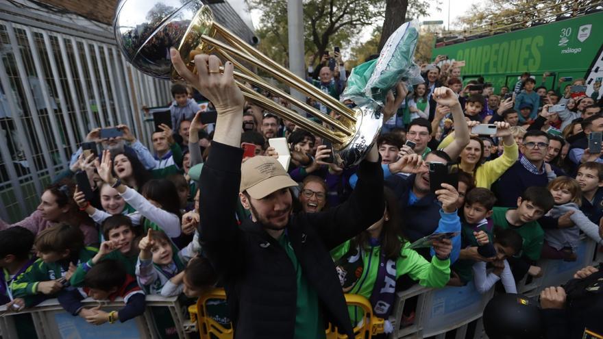 Sigue en directo la recepción oficial del Unicaja en el Ayuntamiento de Málaga