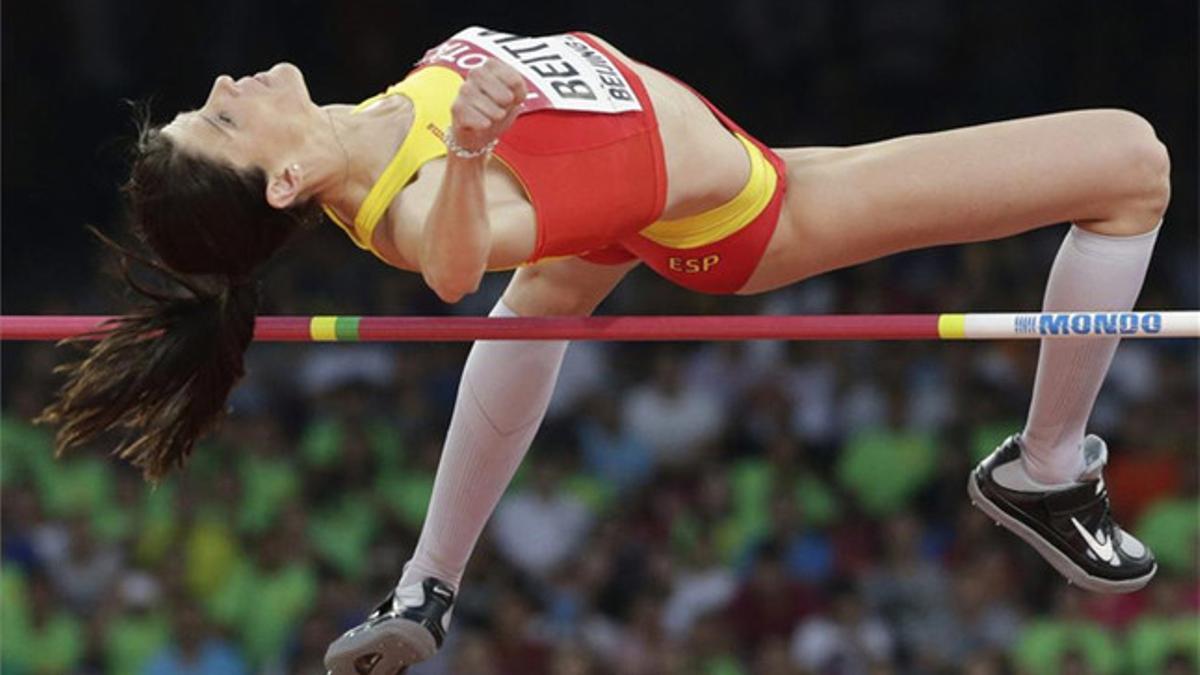 Ruth Beitia, sin rivales en salto de altura