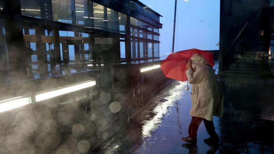 Lluvia en Vigo