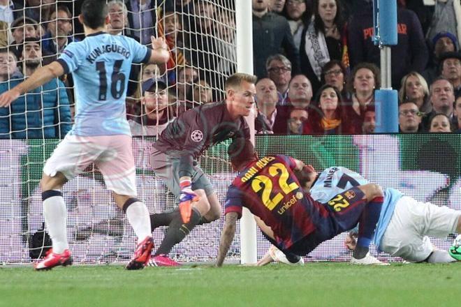 Las imágenes del FC Barcelona, 1 - Manchester City, 0