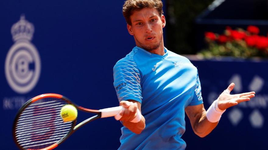 Pablo Carreño, durante el partido.