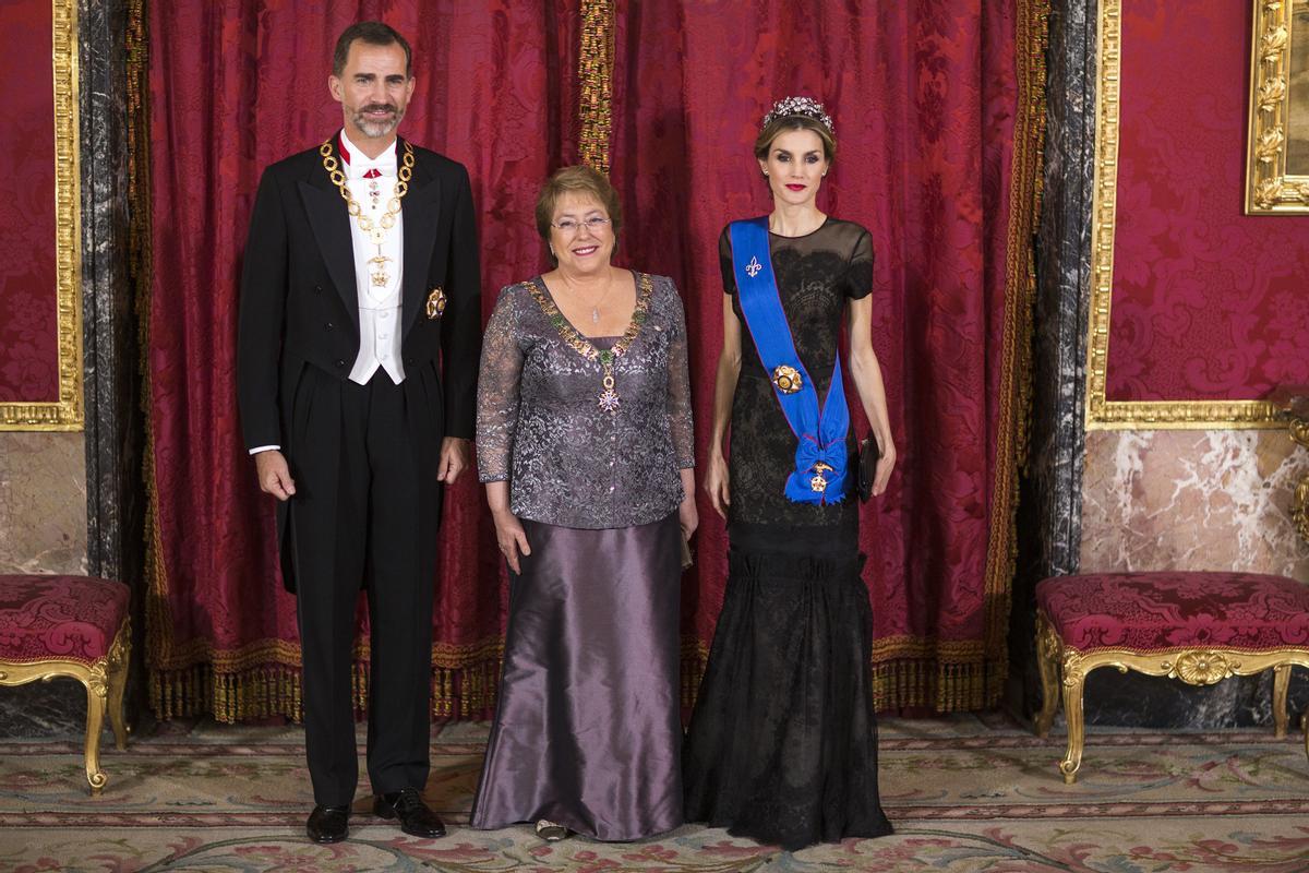 Letizia Ortiz y Michelle Bachelet