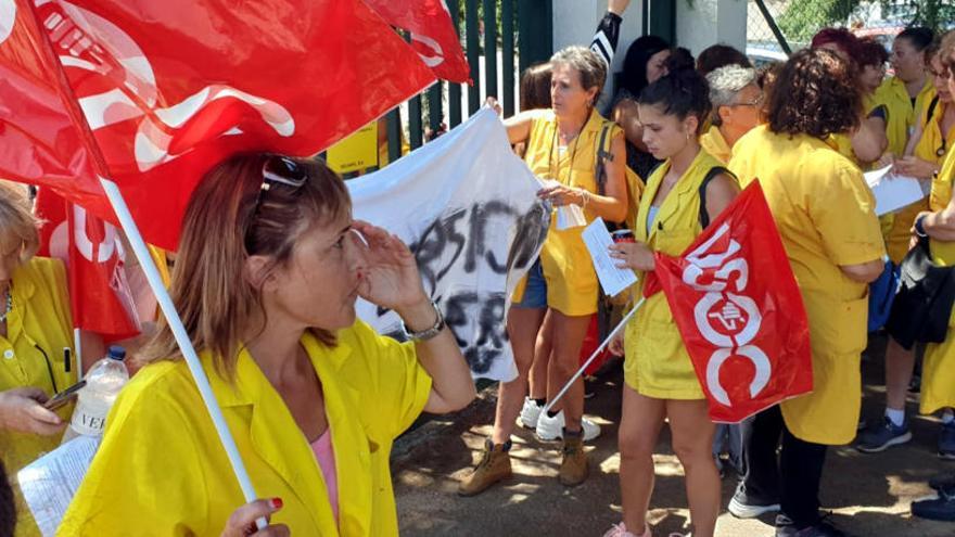 El comitè de Selvafil de Maçanet xifra en un 85% el seguiment de la vaga per la calor