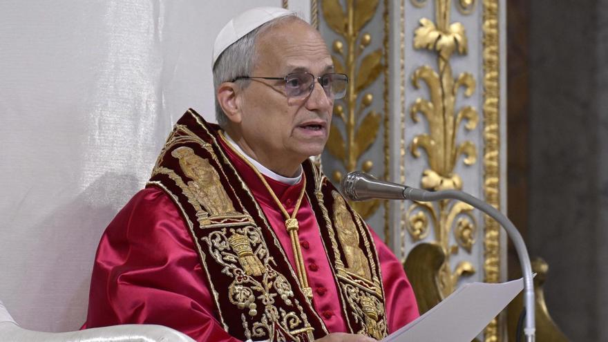 El papa León XIV.