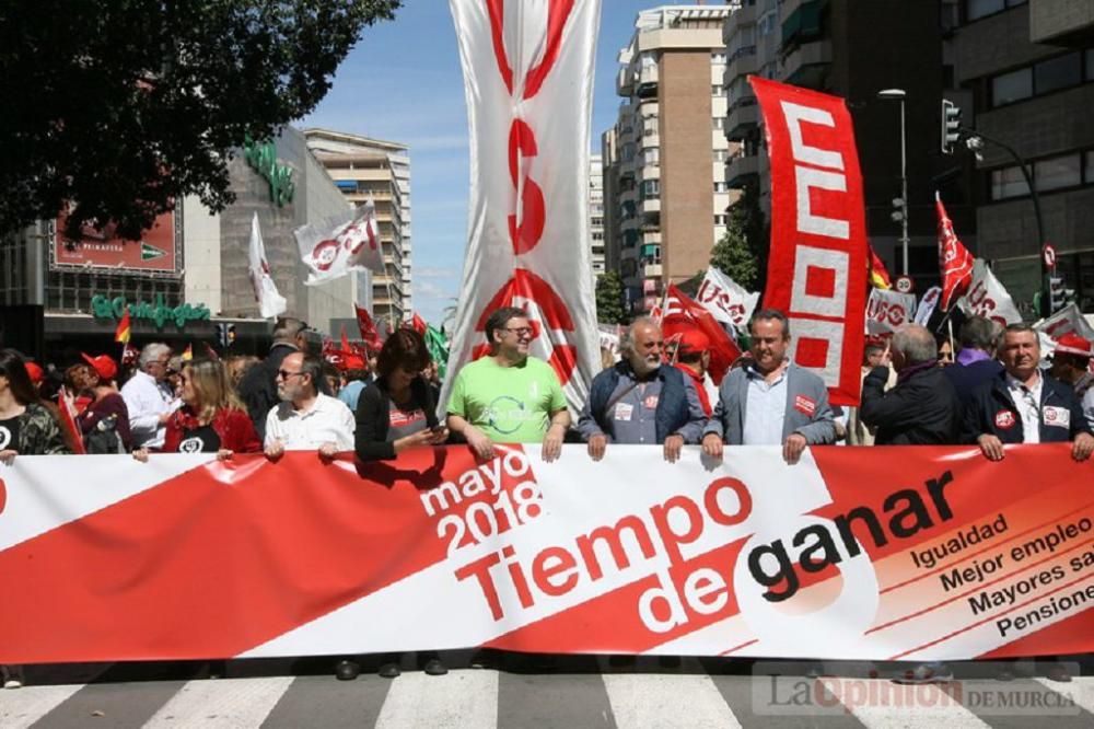 Manifestación del 1 de mayo en Murcia