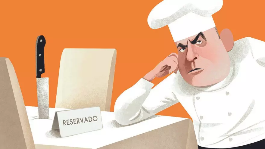 La pesadilla de las "reservas fantasma" también acecha a los restaurantes asturianos más exclusivos (y así se protegen)