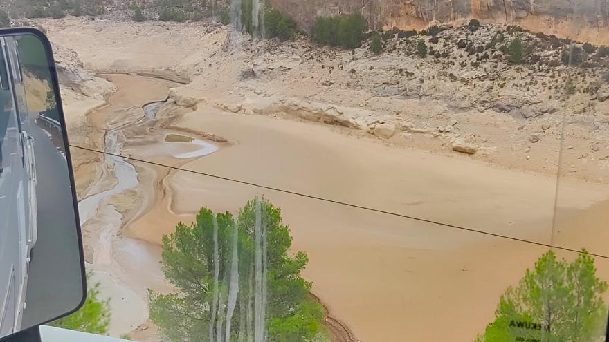 Los embalses de la cuenca del Segura pierden esta semana 2 hectómetros cúbicos y están al 18,9% de su capacidad