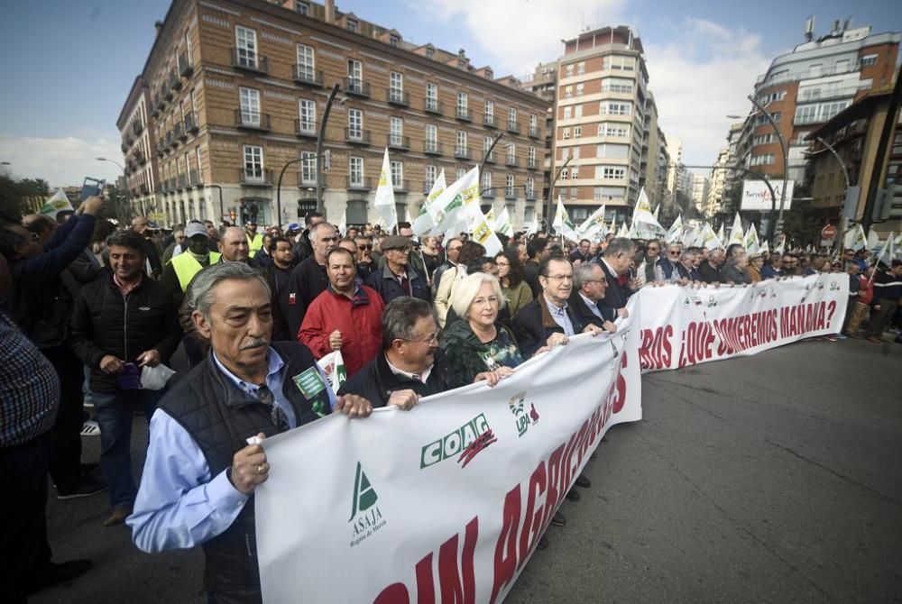 Así ha sido la manifestación de los agricultores en Murcia (II)