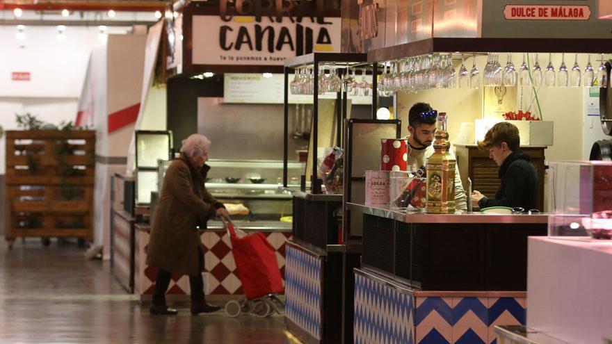 Una imagen del interior del mercado de la Merced.