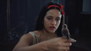 Rosalía, en un momento del videoclip de Berghain.