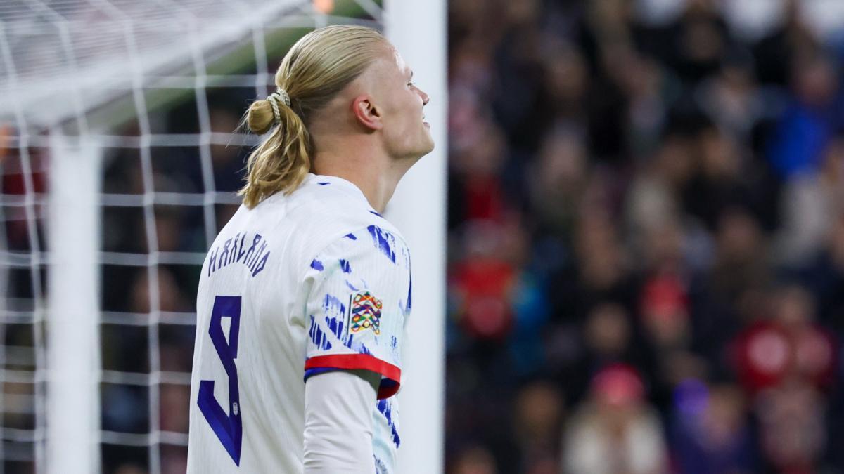 Haaland pidió perdón tras la derrota ante Austria