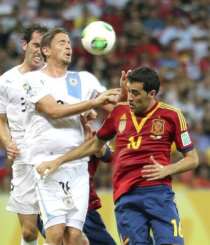Fotogalería del triunfo de España contra Uruguay