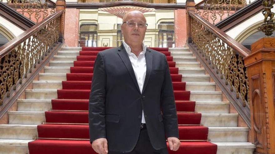 Fernando Méndez en el Gabinete Literario.