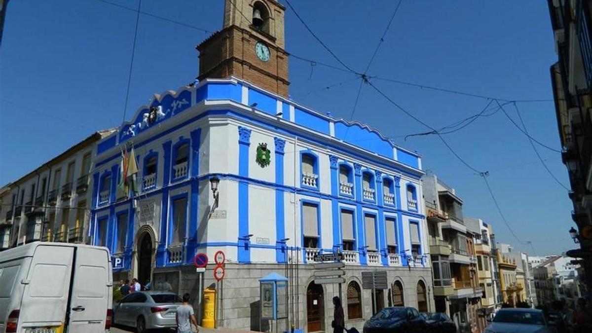 Fachada del Ayuntamiento de Rute.