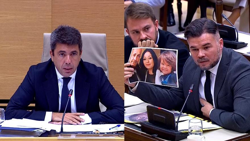 Rufián acusa en el Congreso a Mazón de &quot;psicópata, homicida&quot; y exige cárcel para él