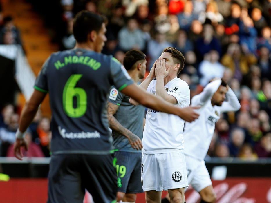 Valencia CF - Real Sociedad: Las fotos del partido