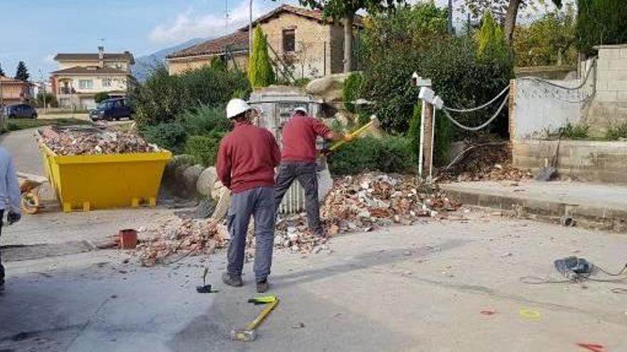 Les obres s&#039;allargaran fins a mitjans de desembre.