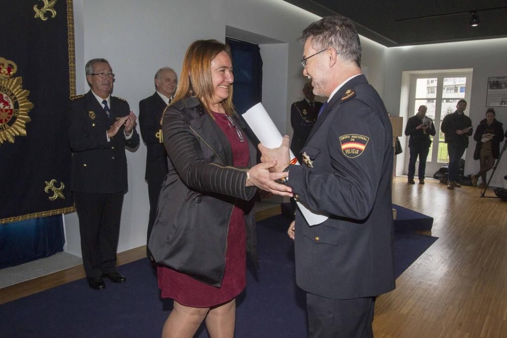 Homenaje a los veteranos de la Policía. // Cristina Graña