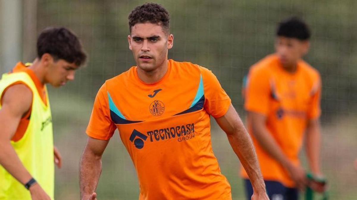 Andrés García ya es jugador del Getafe