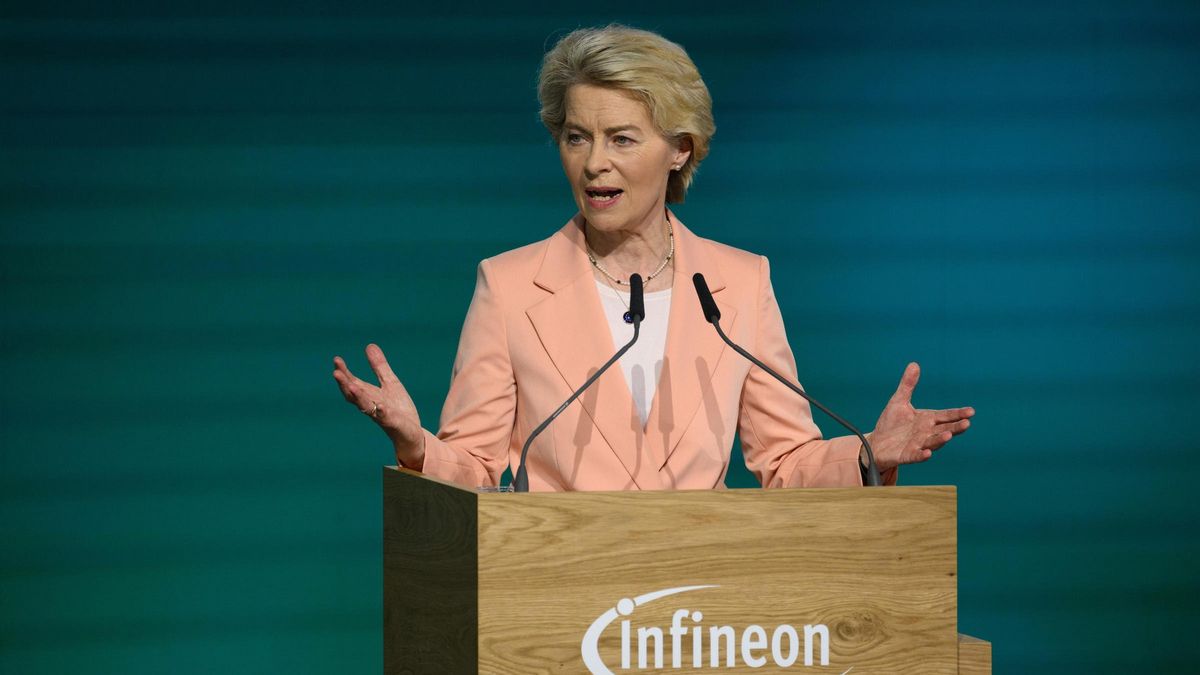 La presidenta de la Comisión Europea, Ursula von der Leyen.