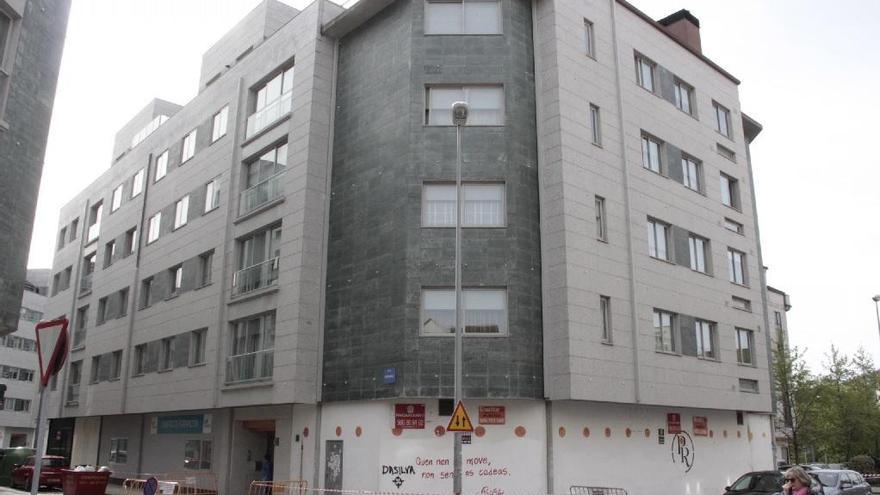 Edificio afectado