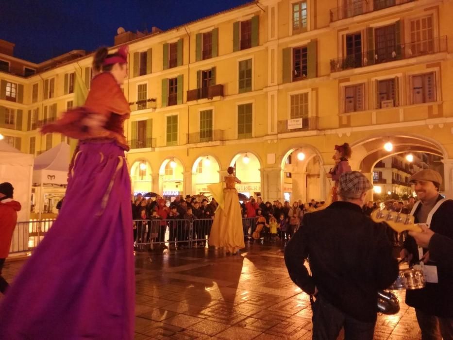 Palma feiert Sant Sebastià trotz Regen, Wind und Kälte