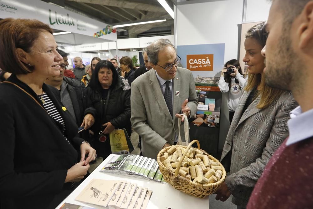 Torra «homenatja» Puigdemont a les Fires de Girona