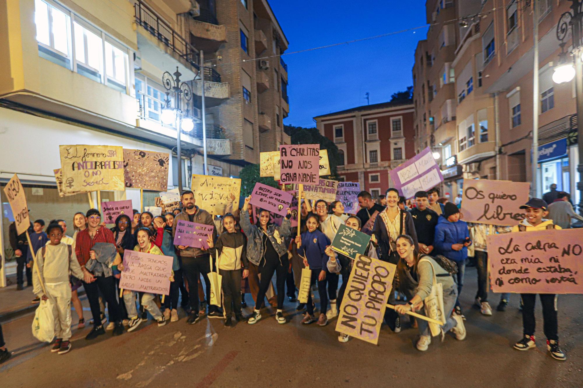 Marcha 8M en Orihuela