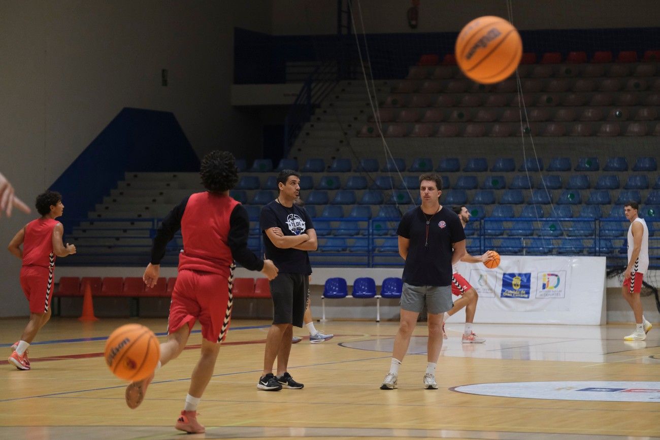 Entrenamiento del CB Telde