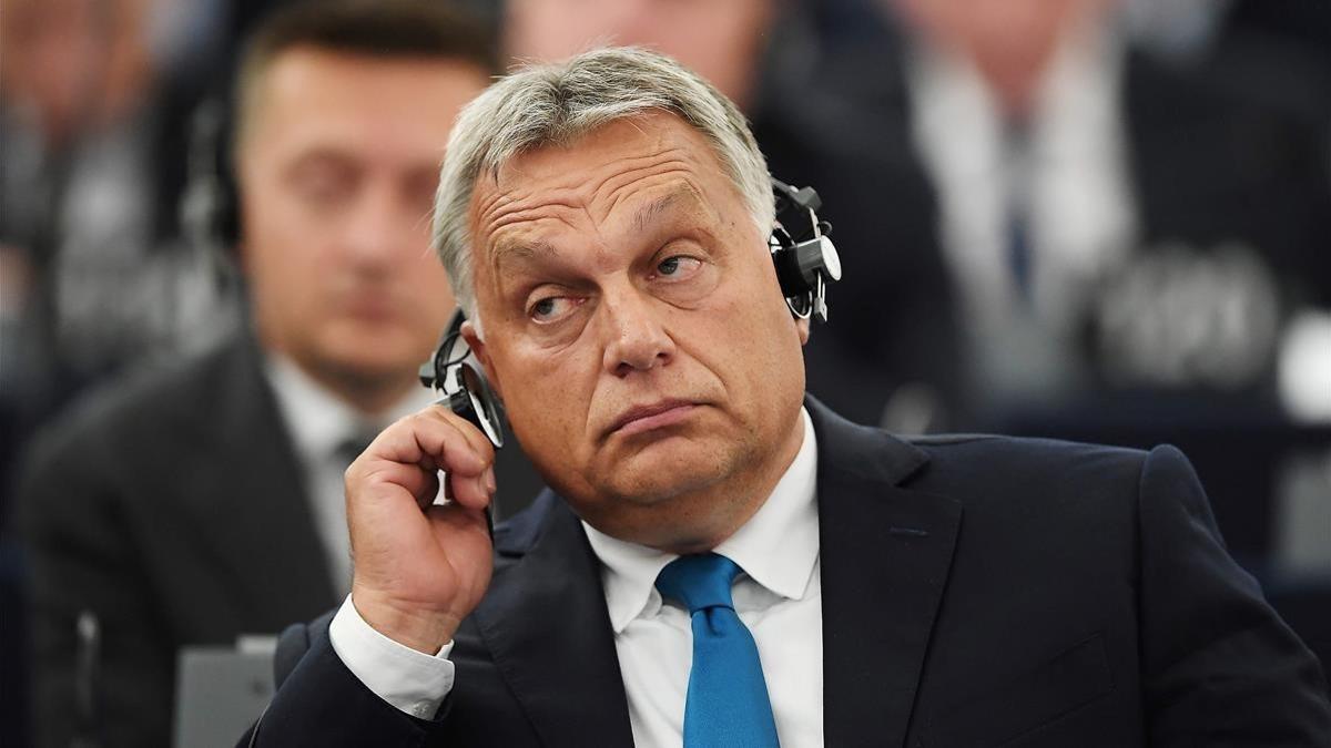 Viktor Orban, en la Eurocámara