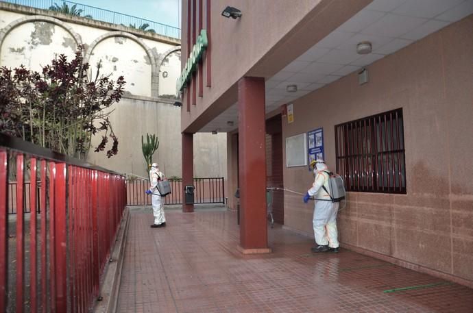 Coronavirus en Canarias | Las Palmas de Gran Canaria intensifica el dispositivo de limpieza para la contención del COVID-19