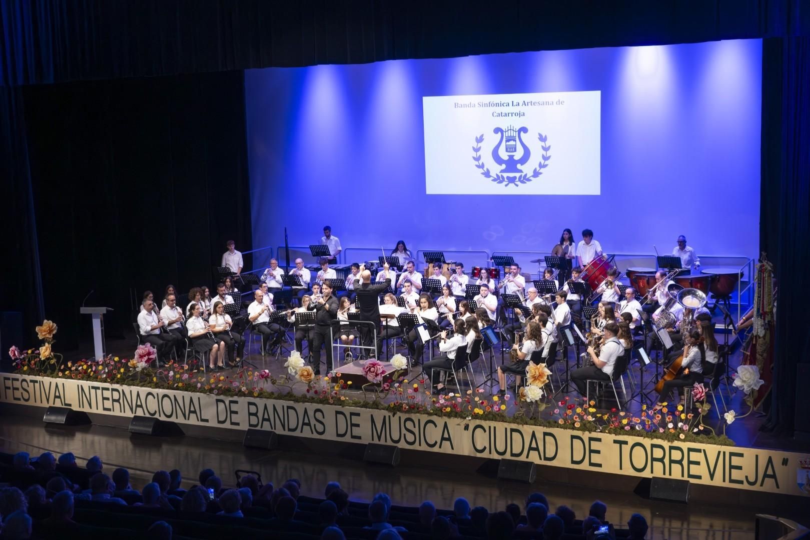 Las bandas de música de Paiporta y Catarroja, protagonistas del Festival Internacional de Bandas Ciudad de Torrevieja